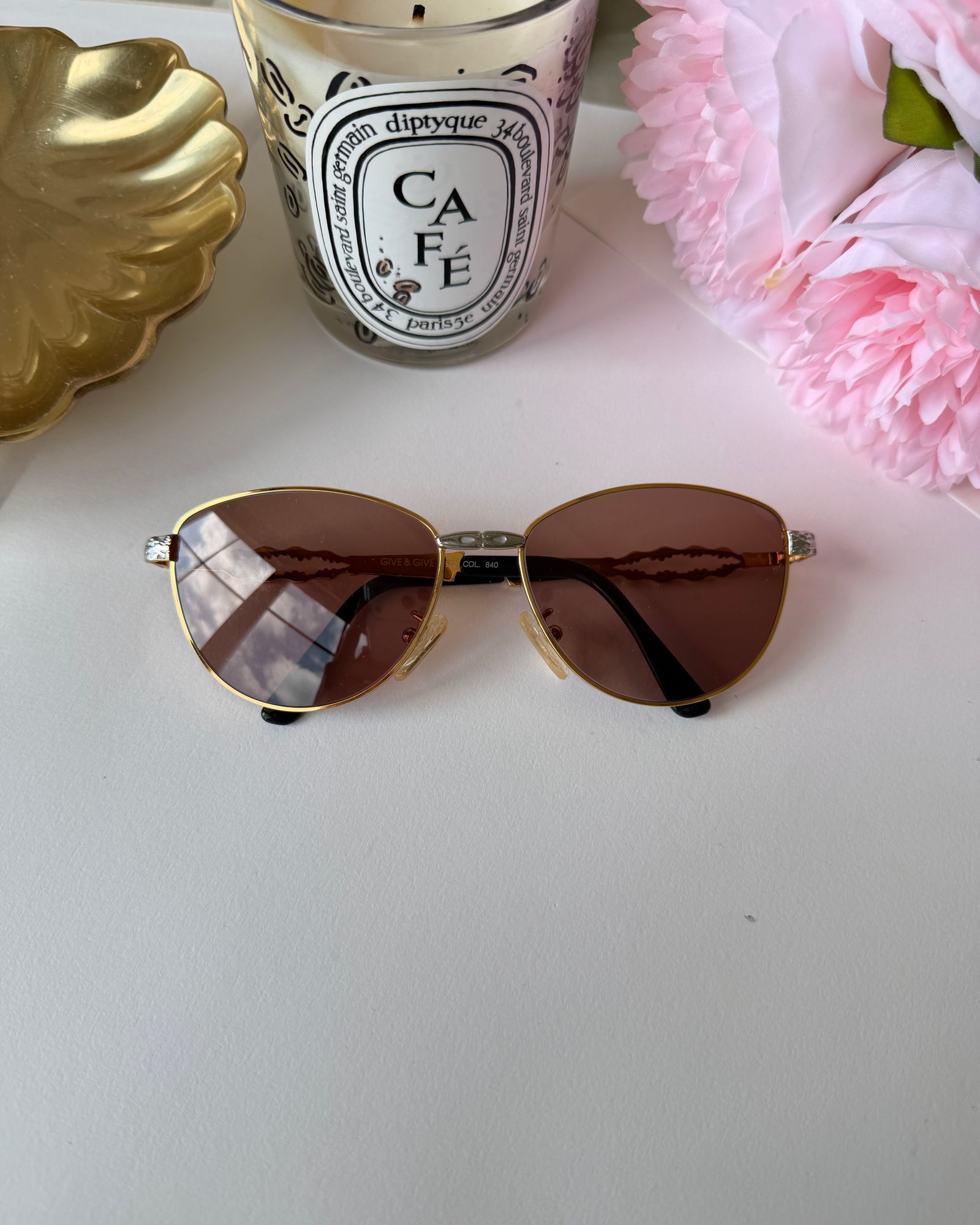 GIVE&amp;GIVE Made in Italy Vintage Güneş Gözlüğü