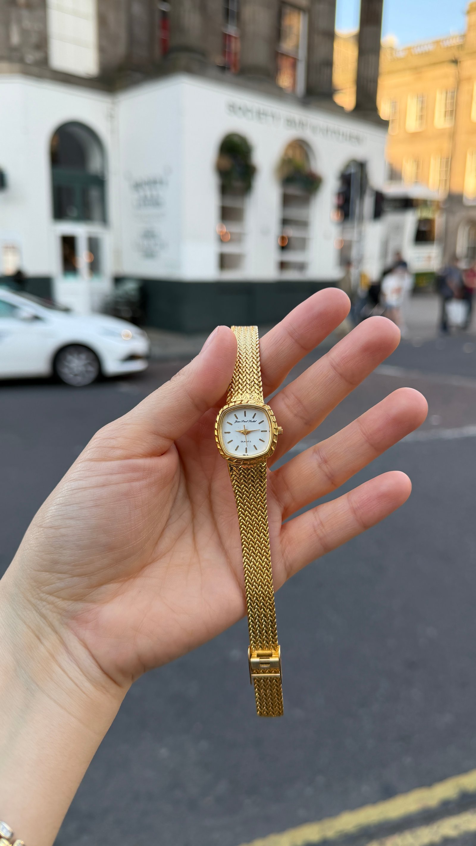 Jean Paul Suchel 18K Gold Plated Vintage Kol Saati - Londra Özel Seçkisi